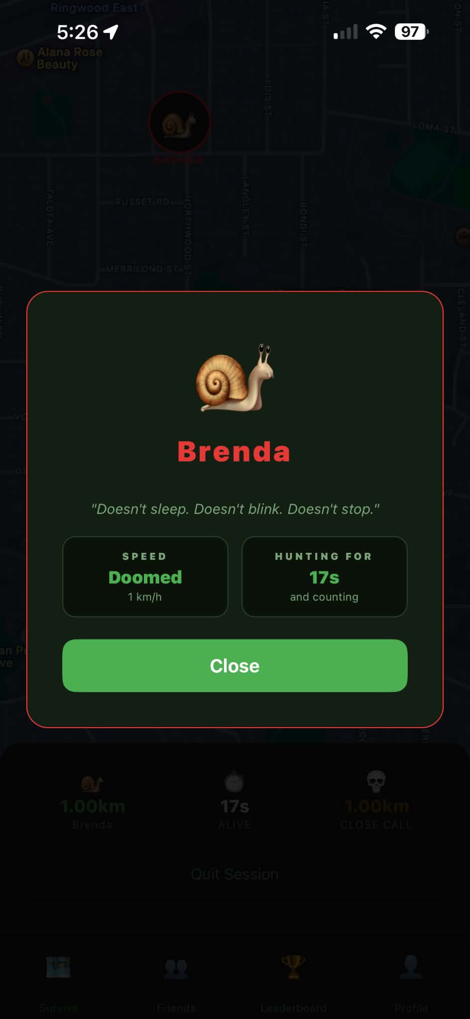 Snail bio screen